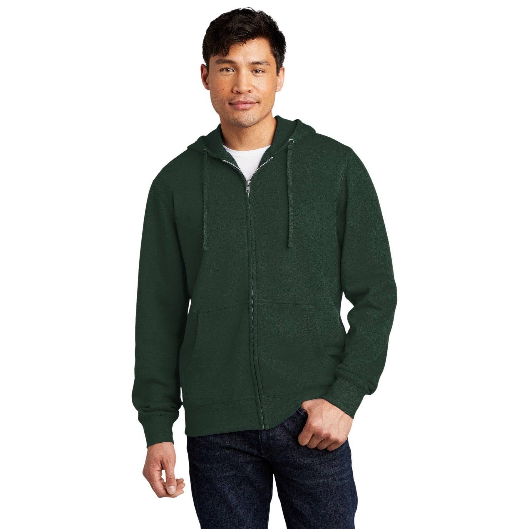 District-District® V.I.T.™Fleece Full-Zip Hoodie DT6102-MedTech-5